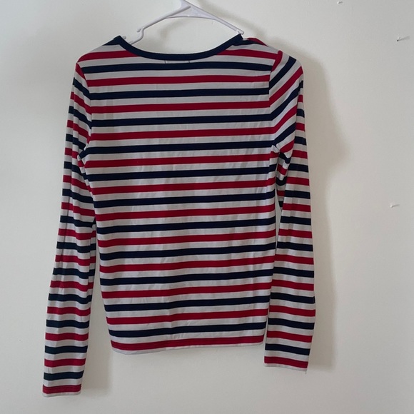 Red white and blue striped shirt - Picture 3 of 3